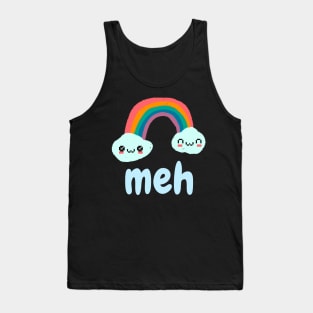 Meh Emotion Rainbow Tank Top